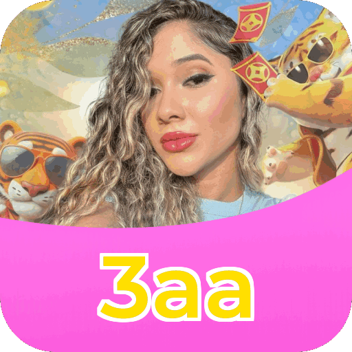 Interface do aplicativo 3aa mostrando jogos disponíveis no iOS e Android